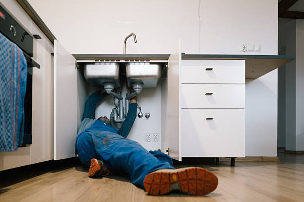 Professional Leak Detection technician working in Bridgton, ME